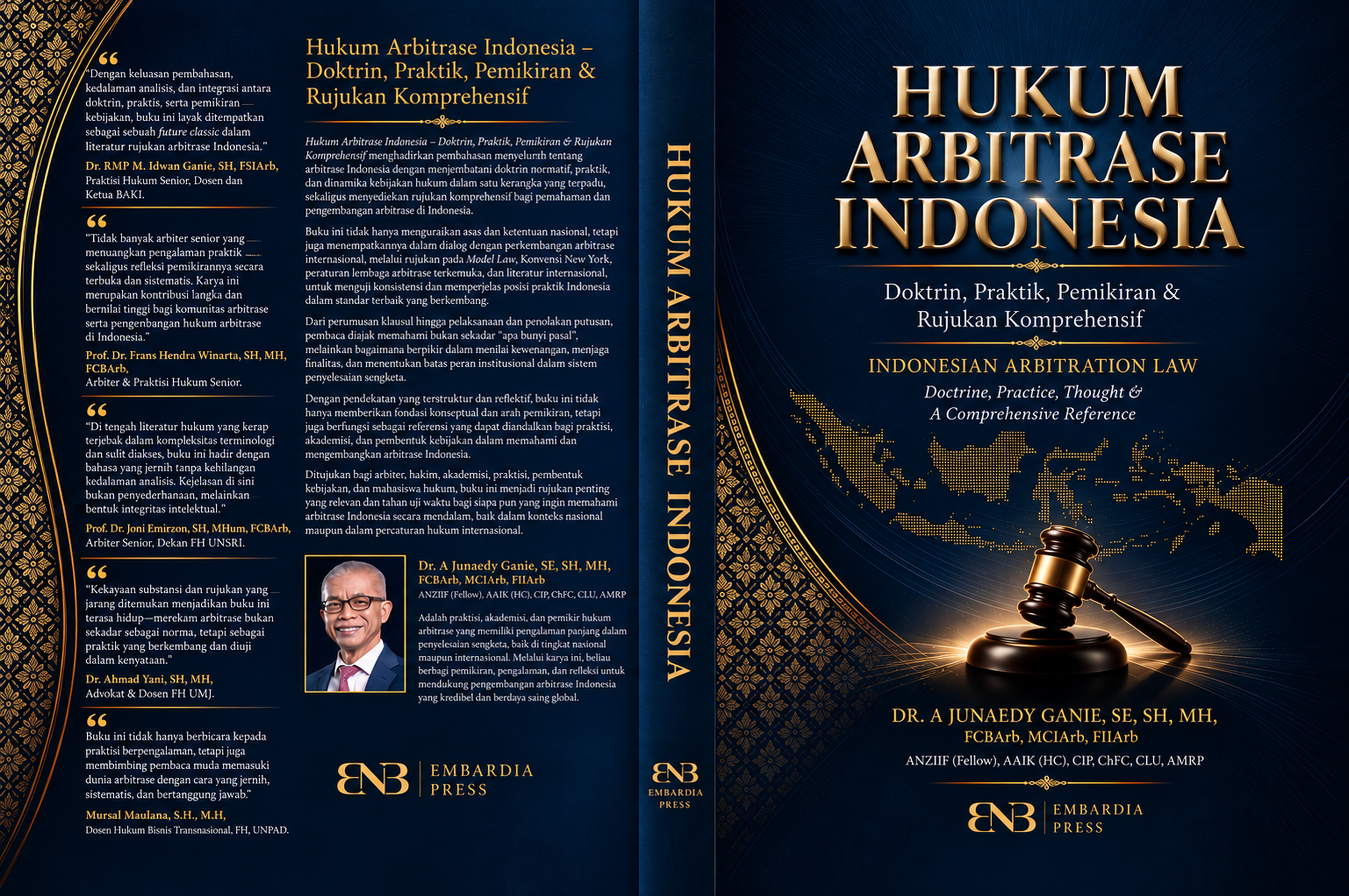 Full wrap cover of Hukum Arbitrase Indonesia
